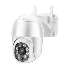 Teknomila Hd 1080P Ptz Wifi Ip Kamera Dış Mekan Beyaz Kablosuz Kamera