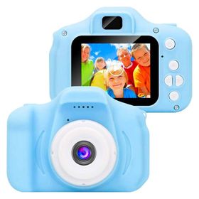 Teknomila Mini HD 1080P 8 GB Mavi Oyunlu Çocuk Dijital Fotoğraf Makinesi