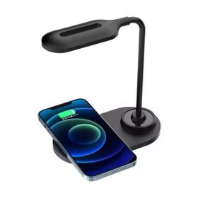 Teknomila Qı Hızlı Kablosuz Şarj ve LED Masa Lambası