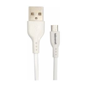 Teknonet TN-DC16 Beyaz 100 cm Plastik Micro Şarj ve Data Kablosu