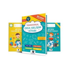 Teknookul Yayınları 1. Sınıf Seviye 1 Bilsem Sınavı Hazırlık Seti