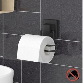 Teknotel 11-EF-271-06 Mat Siyah Tuvalet Kağıtlığı