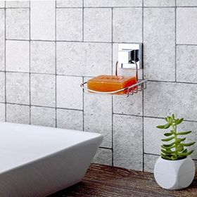 Teknotel EF265 Krom Yapışkanlı Sabunluk