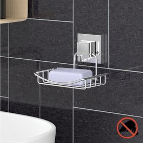 Teknotel EF265 Krom Yapışkanlı Sabunluk