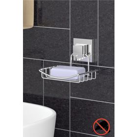 Teknotel EF265 Krom Yapışkanlı Sabunluk