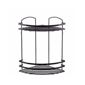 Teknotel LM008 2 Katlı Lamalı Banyo Köşe Rafı