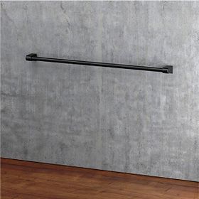 Teknotel Mat Siyah Mg202 60 cm Krom Askı Borusu