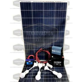 Teknovasyon 105 W Tv Aydınlatma Paketi Solar Güneş Paneli