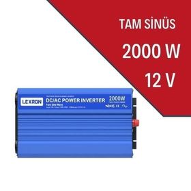 Teknovasyon Arge Carspa Lexron 12 Volt 220 Volt Çevirici 2000 Watt Tam Sinüs İnvertör Tam Sinüs İnverter