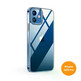 Teknoway iPhone 12 / 12 Pro Sararmaz Şeffaf Silikon Kılıf