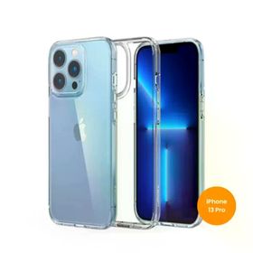 Teknoway iPhone 13 Pro Sararmaz Şeffaf Silikon Kılıf