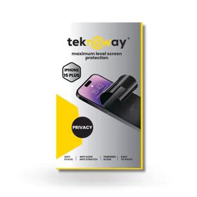 Teknoway iPhone 15 Plus Antistatik Hayalet Cam Ekran Koruyucu