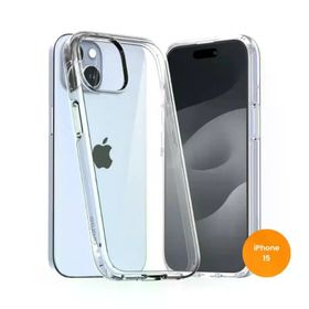 Teknoway iPhone 15 Sararmaz Şeffaf Silikon Kılıf