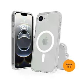 Teknoway iPhone 16 E MagShield Şeffaf Magsafe Kılıf