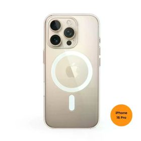 Teknoway iPhone 16 Pro MagShield Şeffaf Magsafe Kılıf