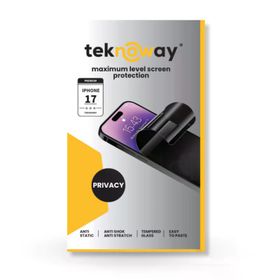 Teknoway iPhone 17 Antistatik Ekran Koruyucu Ultra Hd Cam