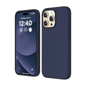 Teknoway Showsol iPhone 15 Pro Max Lacivert Kılıf