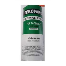 Tekofaks 210 x 100 m Fax Kağıdı