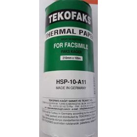 Tekofaks 210 x 100 m Fax Kağıdı