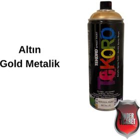 Tekoro Altın 400 ml Akrilik Sprey Boya