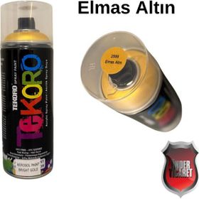 Tekoro Altın 400 ml Akrilik Sprey Boya