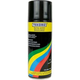 Tekoro Ral 9005 Jet Siyah Mat 400 ml Sprey Boya