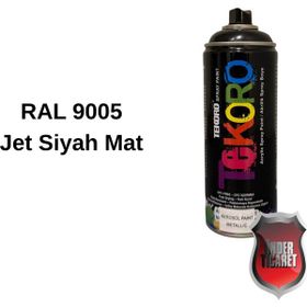 Tekoro Siyah 400 ml Akrilik Sprey Boya