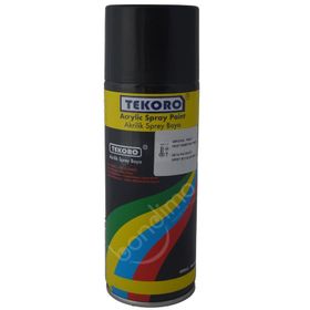 Tekoro Siyah 400 ml Akrilik Sprey Boya