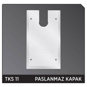 Teksan Tks 01 Cam Kapı Paslanmaz Hidrolik Kapağı