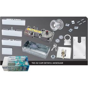 Teksan Tks 02 Cam Kapı Cam Detaylı Hidrolik Motor Aksesuar Seti
