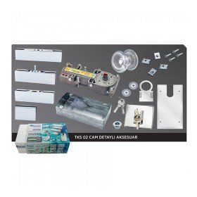 Teksan Tks 02 Cam Kapı Cam Detaylı Hidrolik Motor Aksesuar Seti