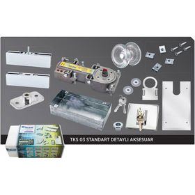 Teksan Tks 03 Cam Kapı Hidrolik Motor Standart Detay Aksesuar Seti