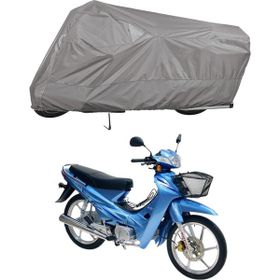 Teksin Asya AS 100-8 A+ Kalite Gri Motosiklet Brandası