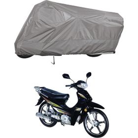 Teksin Bisan Motocup 100 A+ Kalite Gri Motosiklet Brandası