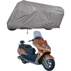 Teksin Çelik Motor Tiger 150 A+ Kalite Gri Motosiklet Brandası