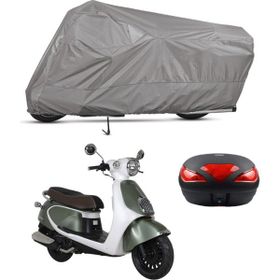 Teksin Daelim Aroma 125 Arka Çanta Uyumlu Motosiklet Brandasısı