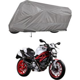 Teksin Ducati 796 A+ Kalite Gri Motosiklet Brandası