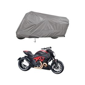 Teksin Ducati Diavel Carbon A+ Kalite Gri Motosiklet Brandası