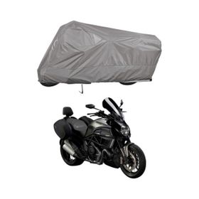 Teksin Ducati Diavel Strada A+ Kalite Gri Motosiklet Brandası