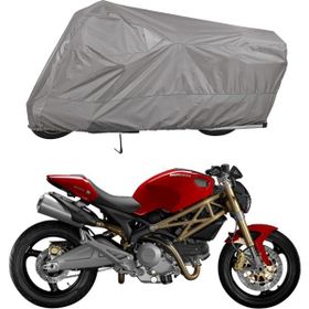 Teksin Ducati Monster 696 A+ Kalite Gri Motosiklet Brandası