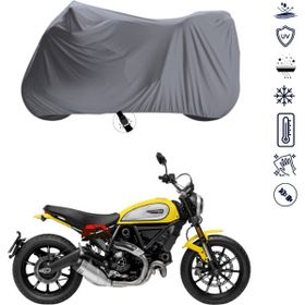 Teksin Ducati Scrambler Icon Motosiklet Brandası
