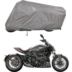 Teksin Ducati Xdiavel S A+ Kalite Gri Motosiklet Brandası