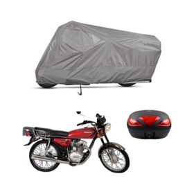 Teksin Falcon Runner 125 Arka Çanta Uyumlu Motosiklet Brandası