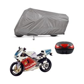 Teksin Gilera GFR 125 Arka Çanta Uyumlu Motosiklet Brandası