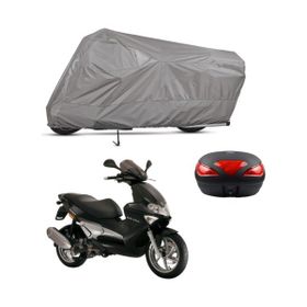Teksin Gilera Runner VXR 200 Arka Çanta Uyumlu A+ Kalite Gri Motosiklet Brandası