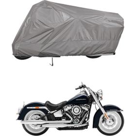 Teksin Harley-Davidson Softail Serisi A+ Kalite Gri Motosiklet Brandası