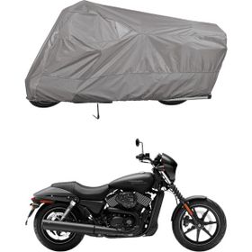 Teksin Harley-Davidson Street 750 A+ Kalite Gri Motosiklet Brandası