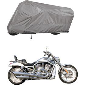 Teksin Harley-Davidson Vrsc V-Rod A+ Kalite Gri Motosiklet Brandası
