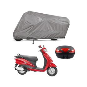 Teksin Hero Duet 110 Arka Çanta Uyumlu Motosiklet Brandası