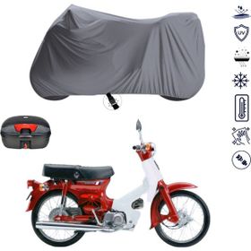Teksin Honda Beat Motosiklet Brandası
